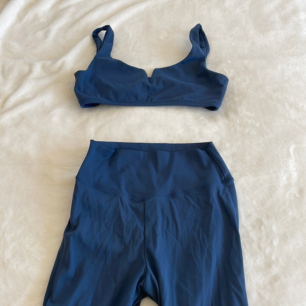We wore what workout set